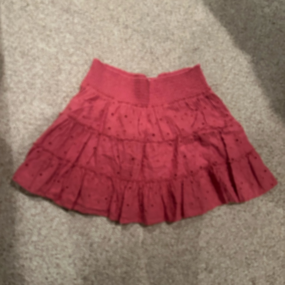 Pink American eagle skirt